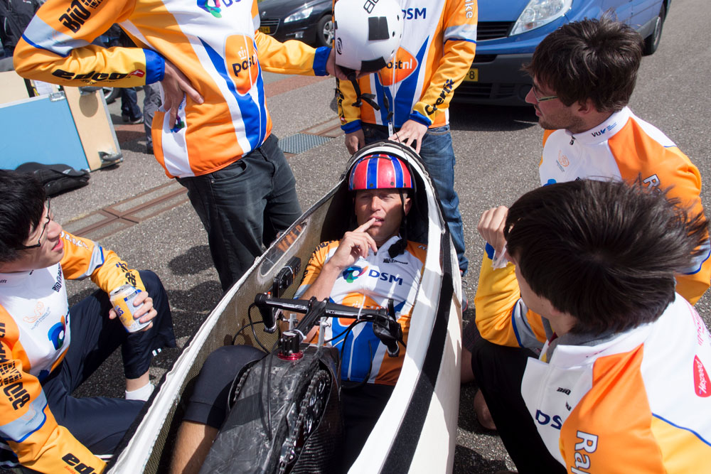 Human Power Team Delft en Amsterdam