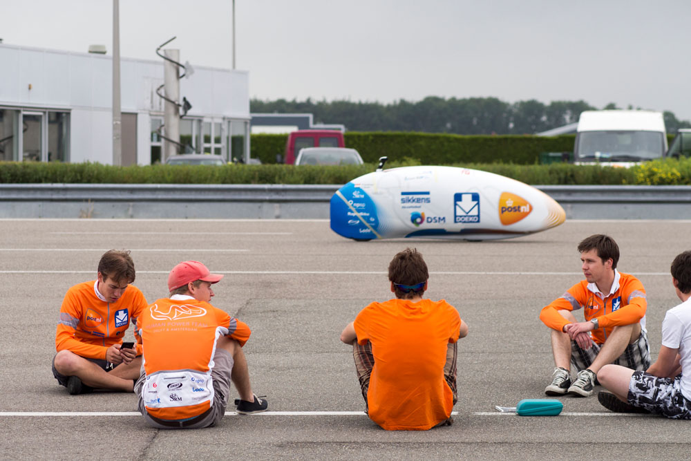 Human Power Team Delft en Amsterdam